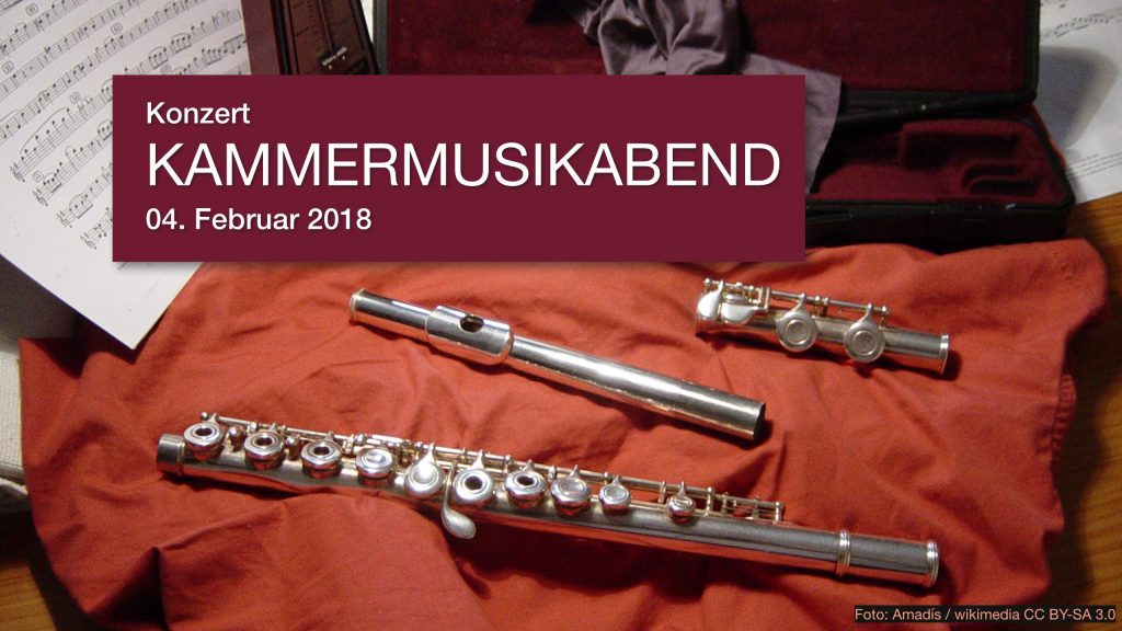 Konzert „Kammermusikabend“, 04. Februar 2018