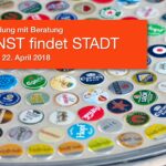 Banner„Kunst findet Stadt 2018“