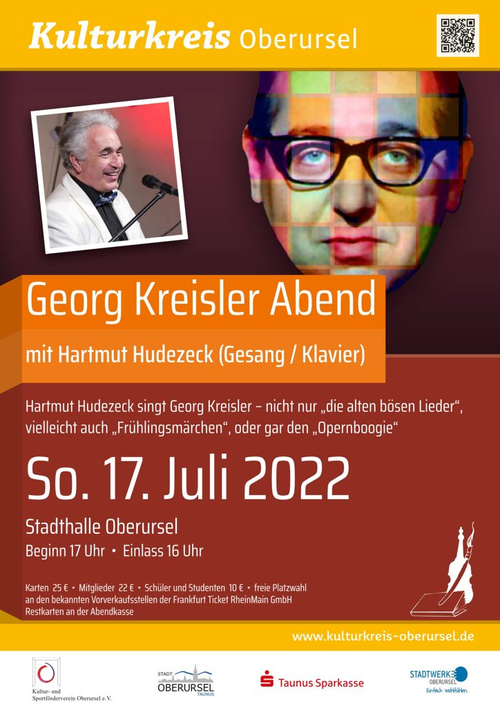 Plakat Georg Kreisler Abend