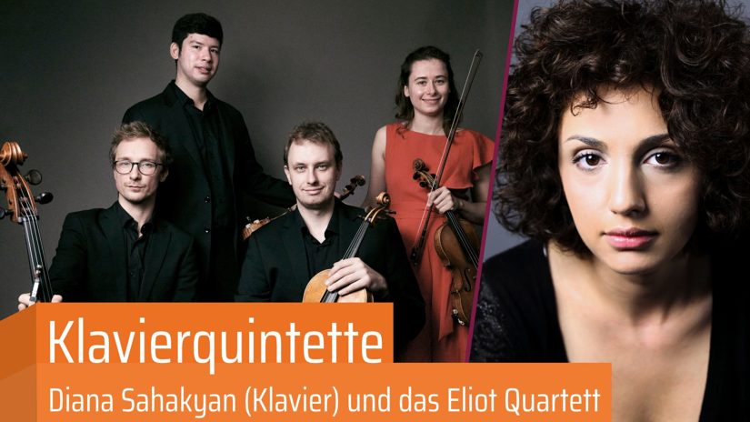Diana Sahakyan (Klavier) und das Eliot Quartett