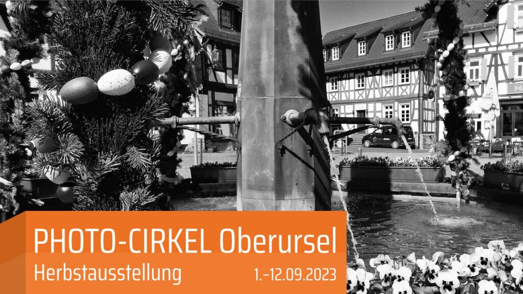Photo-Cirkel Oberursel 2023 Herbstausstellung, Cover