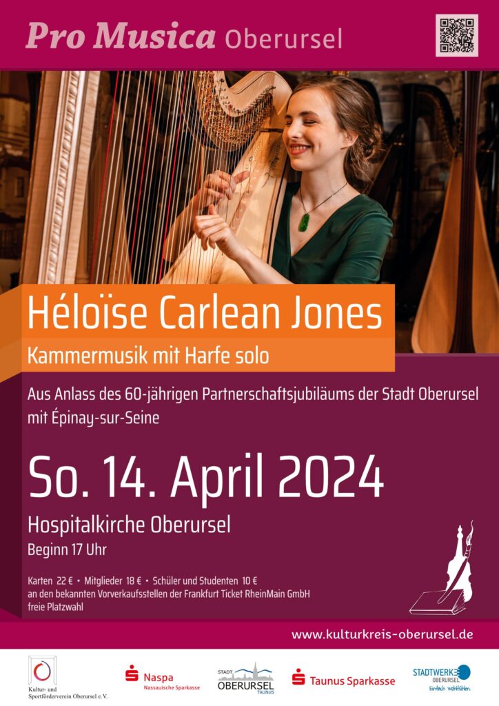 Pro Musica 2024 Héloïse Carlean Jones Plakat