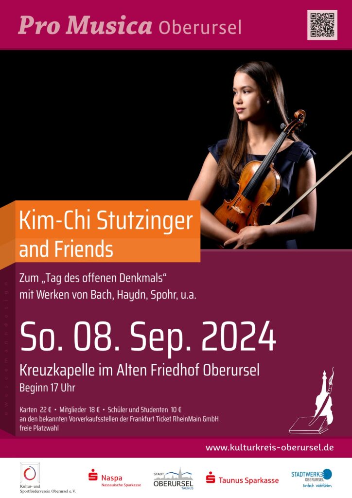 Plakat „Kim-Chi Stutzinger and Friends“ 08.09.2024