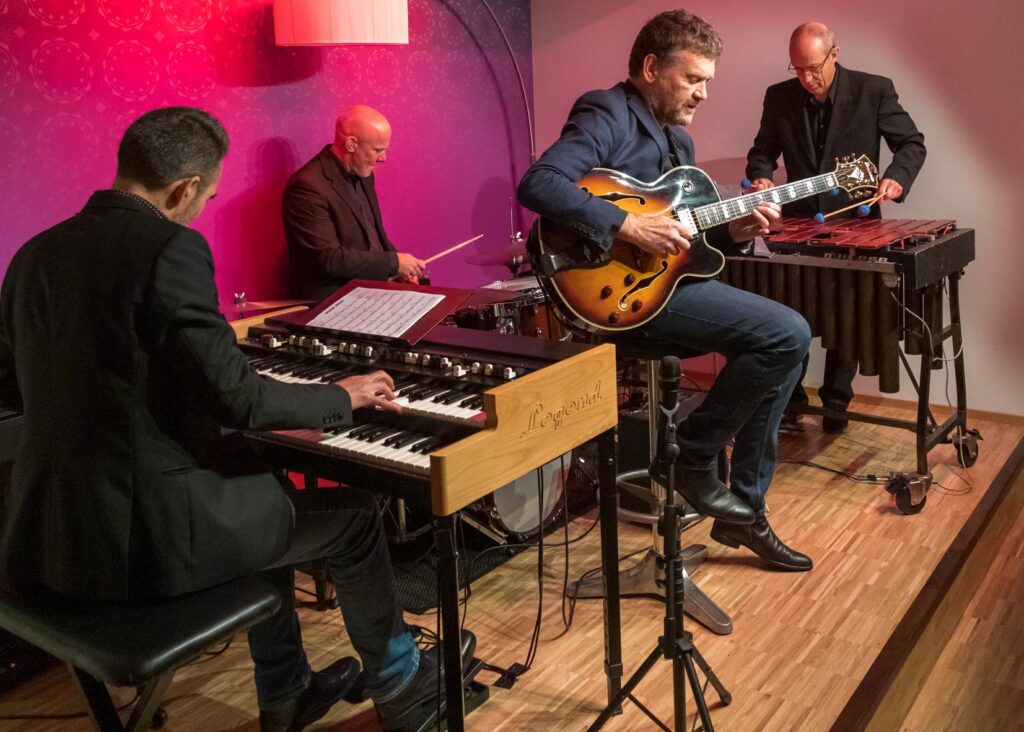 Das Jean‑Philippe Bordier Quartett im Kulturcafé Windrose, Oberursel 30.10.2022