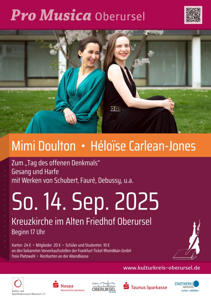 Plakat Mimi Doulton • Héloïse Carlean-Jones am 14.09.2025 in Oberursel