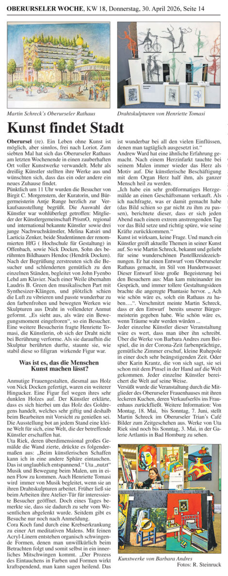 Oberurseler Woche 20260430 Seite 14 Kunst findet Stadt