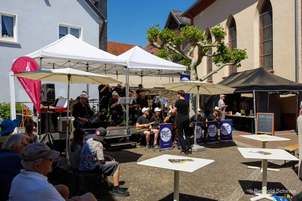 Jazz meets Mühle 2026-05-25, Oberursel, Fehlgriff Orchester (Big Band), by Berthold Schinke